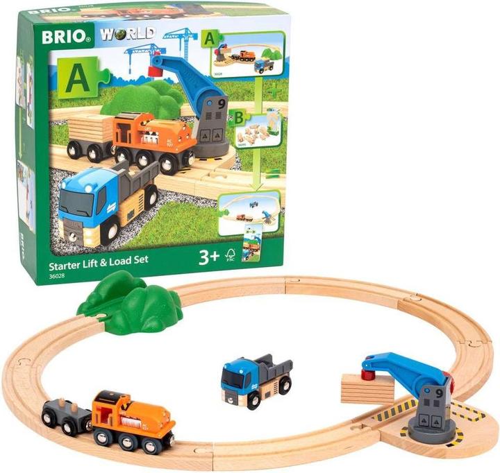 Actual product image Brio Goods train with crane