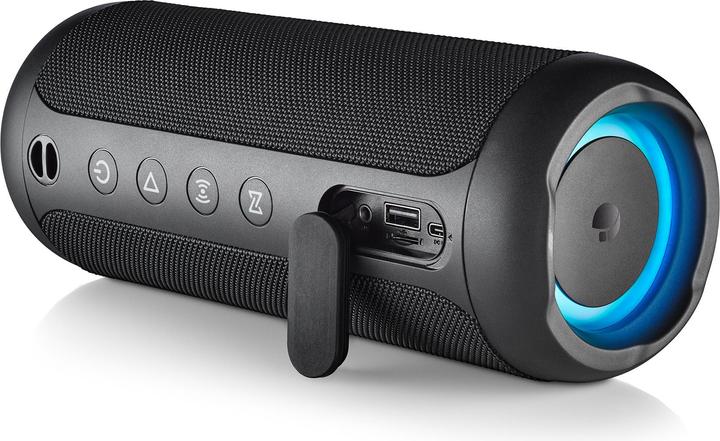 Actual product image NGS Enceinte Nomade Bluetooth Roller Furia 2 (Noir) (9 h, Rechargeable battery operated)