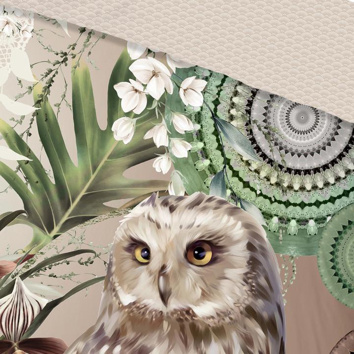 Actual product image HIP Reversible bed linen "Kirja" (Duvet cover, 80x80 cm, 135x200 cm)