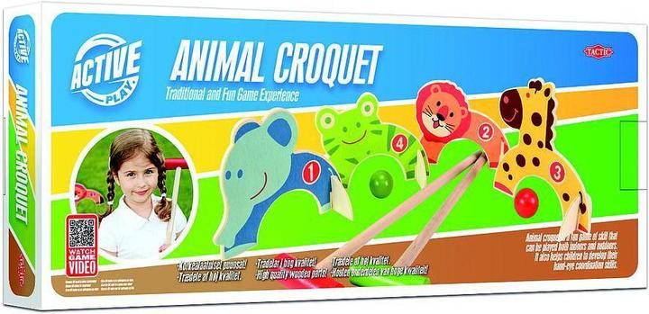 Produktbild Tactic Hölzernes Tierkrocket-Set