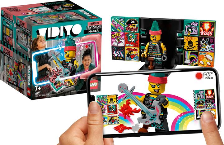 Image du produit LEGO Punk Pirate BeatBox (43103, LEGO Vidiyo)