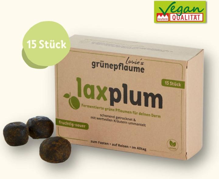 Produktbild Louie's Grünepflaume Laxplum (15 Stück, Beutel)