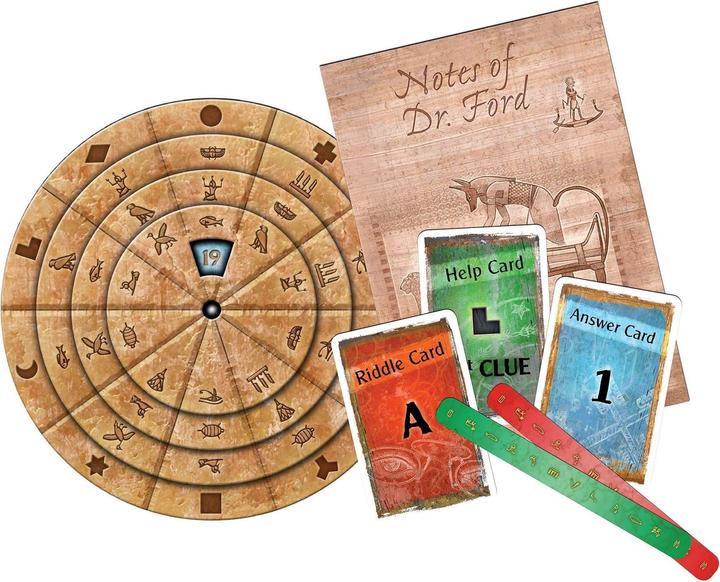 Actual product image Brain Games EXiT: Pharaoh's head | LT (Lithuanian)
