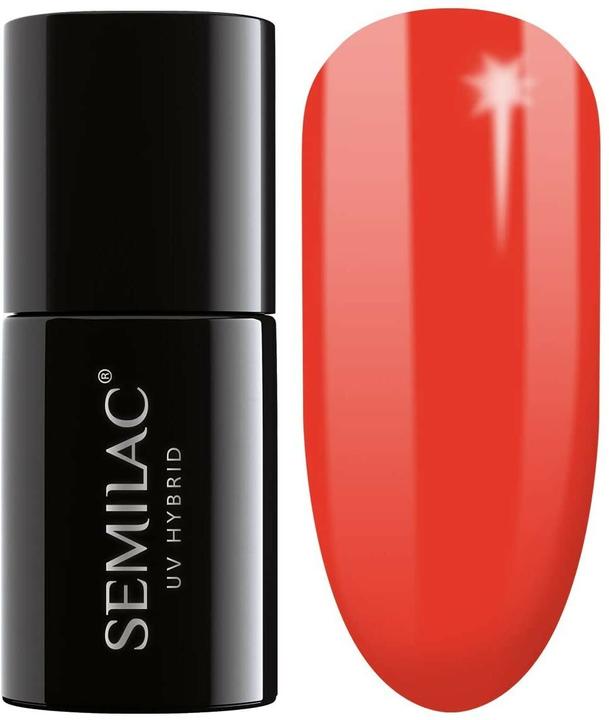 Semilac 039 Sexy Raudona 7ml (Sexy Red, UV-Gel Lack)