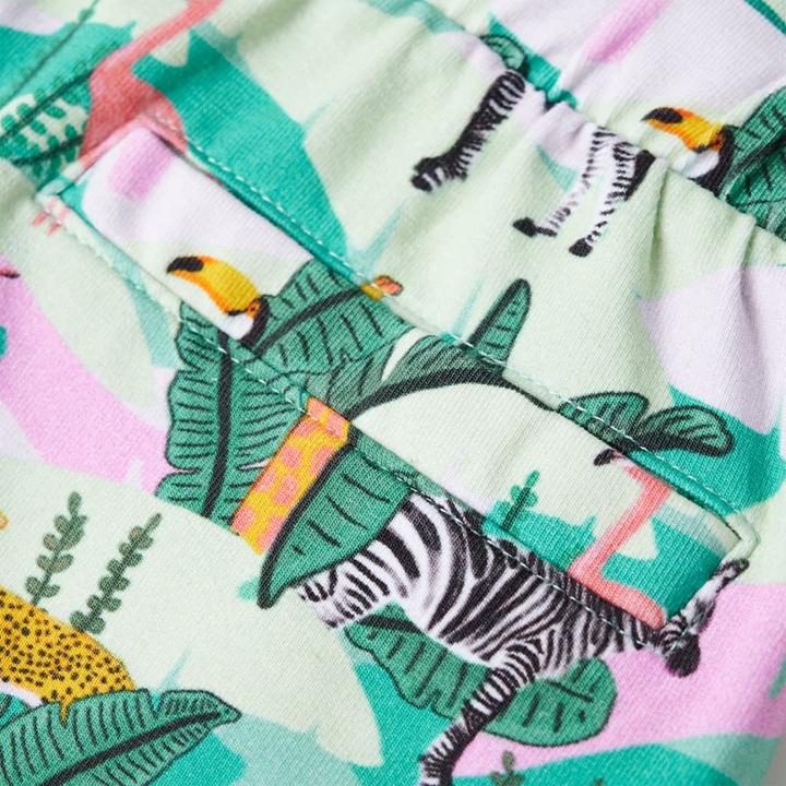 Produktbild VidaXL Kindershorts mit Kordelzug Helles Minzgrün 116,Material (116)