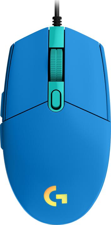 Logitech Gaming mouse G203 Lightsync RGB, Blue (Kabelgebunden)