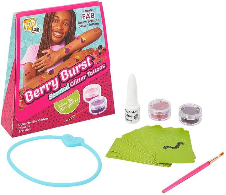 Immagine prodotto Linex FabLab Berry Burst Tatuaggi glitterati con profumo (30485)