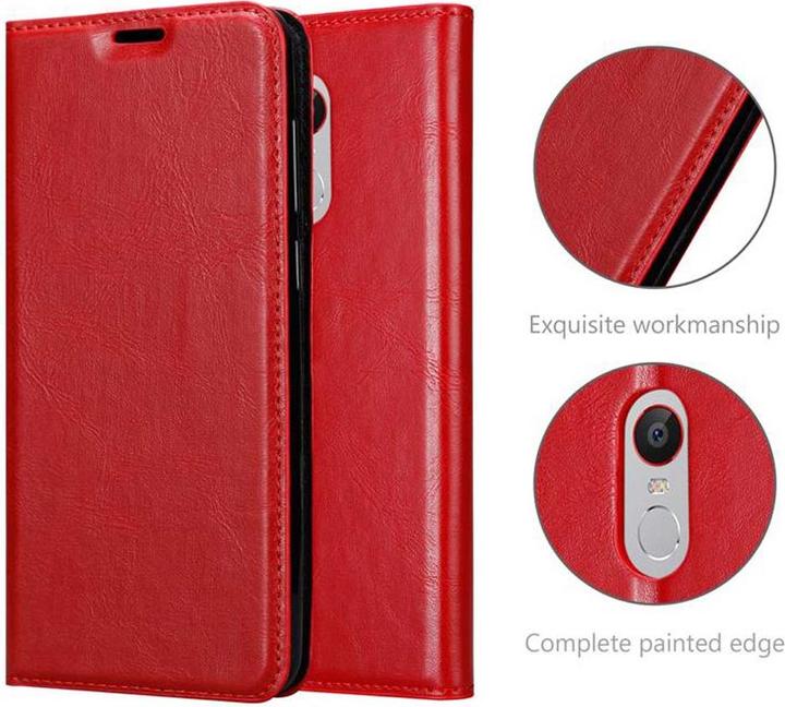 Actual product image Cadorabo Book Invisible Magnet Cover (ZTE Nubia Z11 Max)