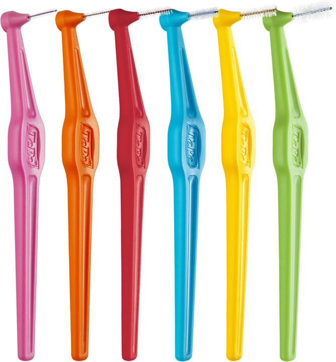 Produktbild TePe Interdentalbürsten Angle Mixed Pack ISO 0-5 (6 x, 0.80 mm)
