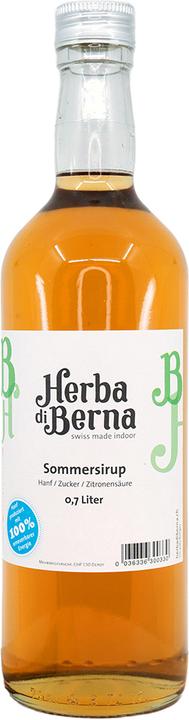 Actual product image Herba di Berna Hemp syrup Summer syrup (1 x 500 cl)