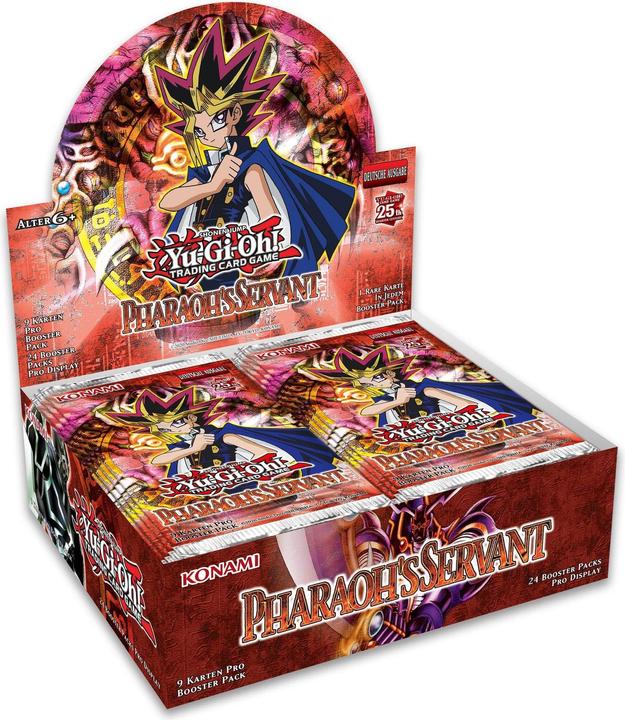 Immagine prodotto Yu-Gi-Oh Booster del Servitore del Faraone 25° Anniversario -! - IT (Tedesco, Display del booster)