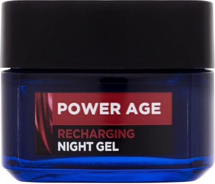 L'Oréal Paris Men Expert Power Age Recharging Night Gel (50 ml, Gesichtsgel)
