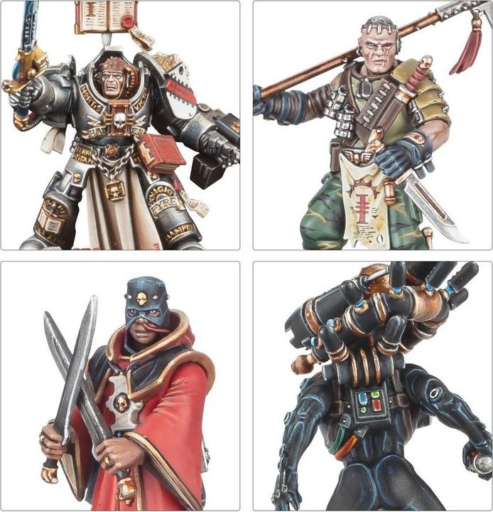 Produktbild Games Workshop Warhammer 40k - Battleforce Agents Imperiaux : Ordo Malleus (2024) (Kunststoff)