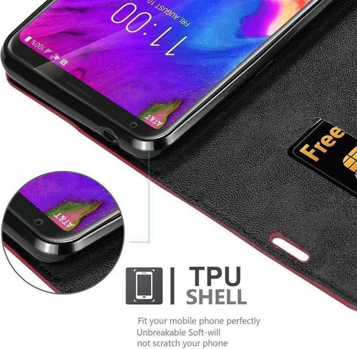 Productafbeelding Cadorabo Boek Onzichtbare Magneethoes (LG V35 ThinQ)