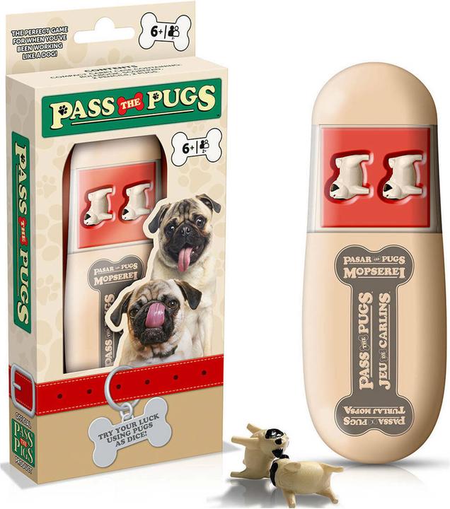 Image du produit Winning Moves Pass The Pugs - Travel Size (WIN4192) (Anglais)