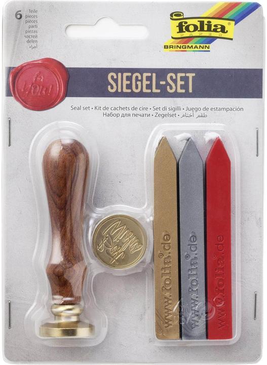 Folia Stempel mit Siegelwachs