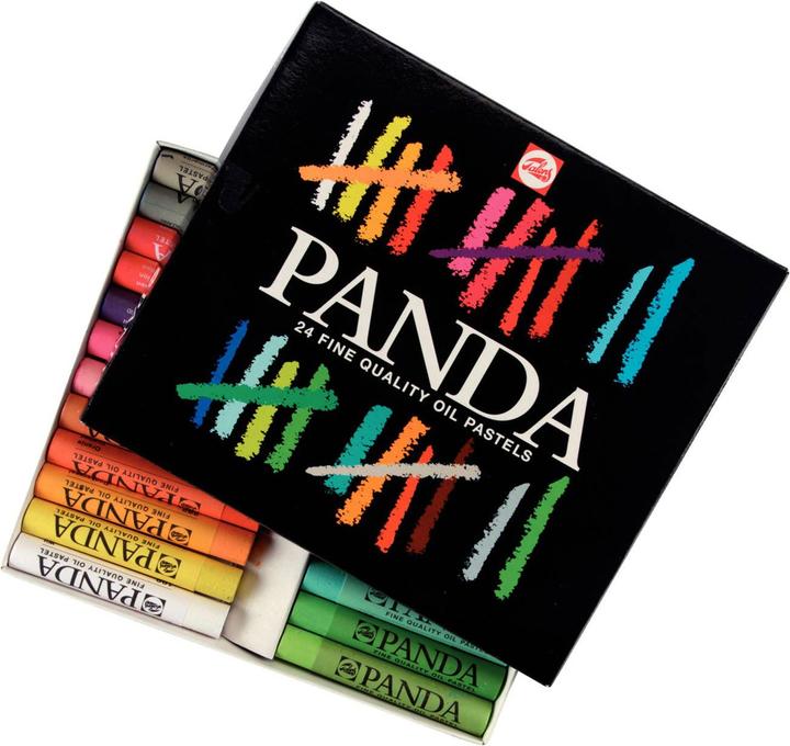 Immagine prodotto Talens Pastelli a olio Panda, 24 pezzi. (Multicolore, 24 x)