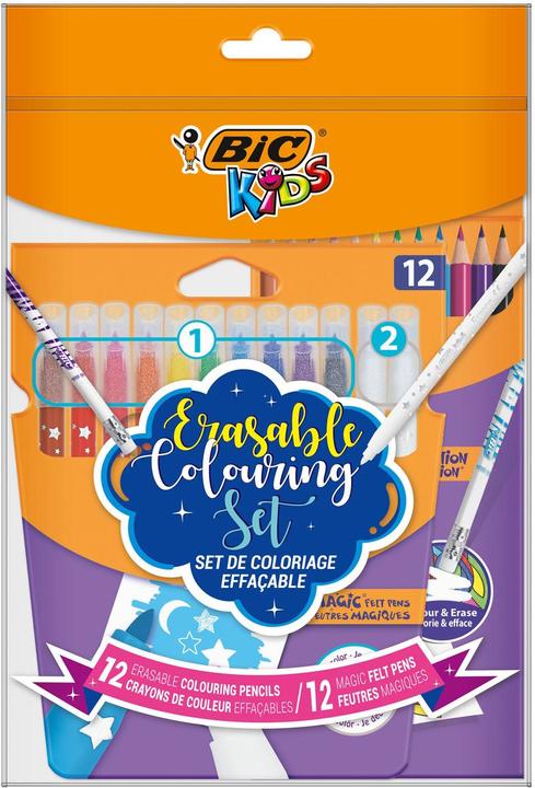 Actual product image Bic Kids Magic Markers and Crayons, 24pcs. (24 x)