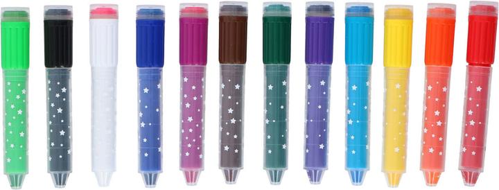 Image du produit Creative kids Craie de cire avec tampon (Multicolore, 12 x)