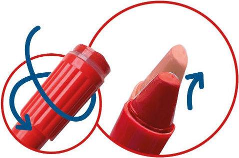 Image du produit Creative kids Craie de cire avec tampon (Multicolore, 12 x)