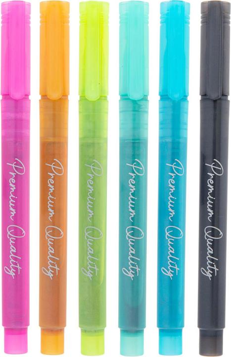 Actual product image Grafix Outline marker, 6pcs. (Multicoloured, 6 x)