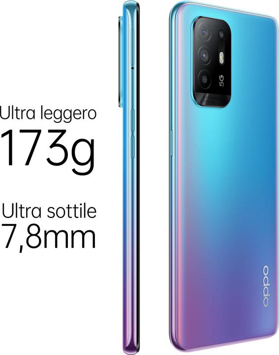 Productafbeelding OPPO A94 5G (128 GB, Cosmo Blauw, 6.43", Dubbele SIM, 48 Mpx, 5G)