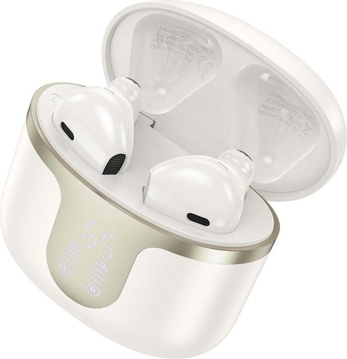 Immagine prodotto Hoco Wireless headphones wireless bluetooth earphones TWS EQ7 milky white
