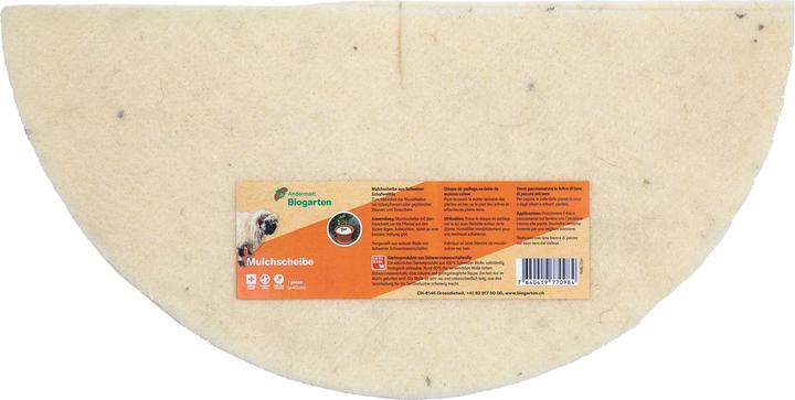 Produktbild Andermatt Biogarten Mulchscheibe CH Schafwoll 40cm