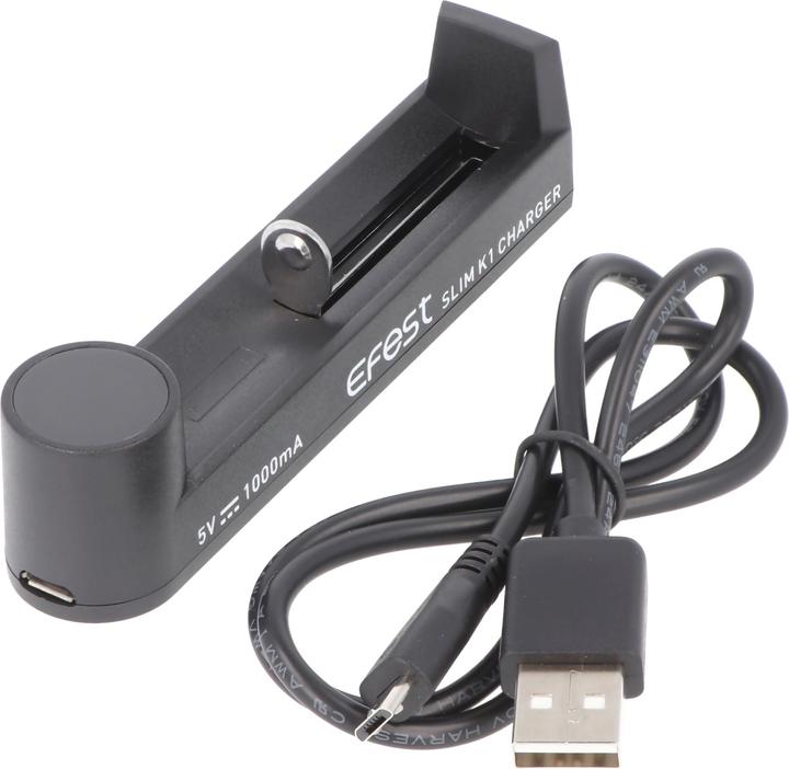 Produktbild Efest K1 Slim Battery Charger (1 Stk., Akku)