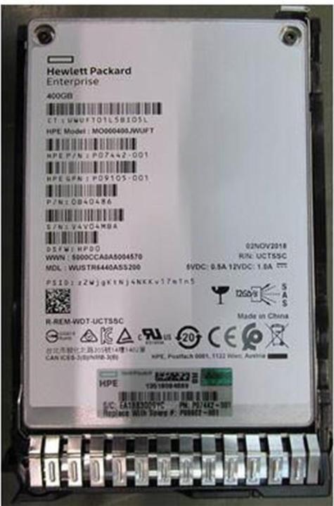 Produktbild HPE SSD 400GB SFF SAS MU SC DS (400 GB, 2.5")