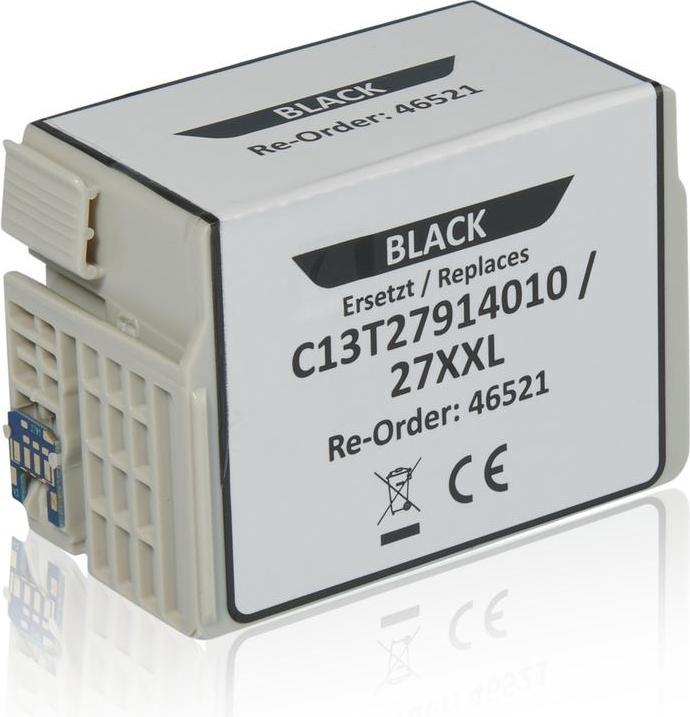 Produktbild Inkadoo Druckerpatronen kompatibel zu Epson C13T27914010 / 27XXL Tintenpatrone, schwarz Schwarz (BK)
