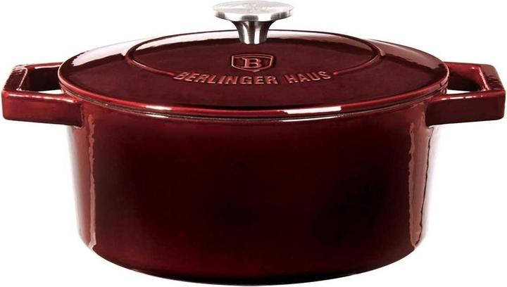 Produktbild BerlingerHaus ENAMELED CAST IRON POT 24cm BH-6497 (Kochtopf, Gusseisen)