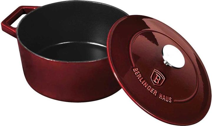 Produktbild BerlingerHaus ENAMELED CAST IRON POT 24cm BH-6497 (Kochtopf, Gusseisen)