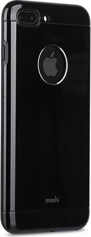 Actual product image Moshi Armour premium metallic case for iPhone 7 Plus - Jet Black (Apple iPhone 7 Plus)
