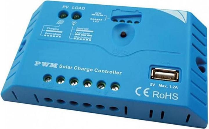 Produktbild Velleman SOL10UC3 PWM-Solar-Laderegler