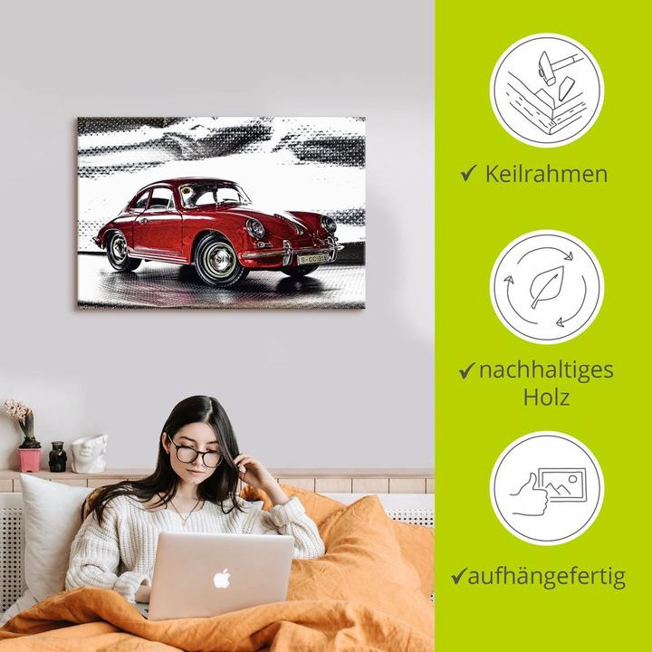 Produktbild Artland Klassiker - Der Porsche 356 S9HT (30 x 20 cm)