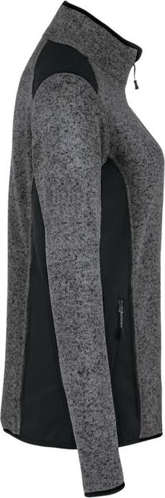 Actual product image Hakro Ladies fleece jacket Churchill anthracite mottled, size M (M)