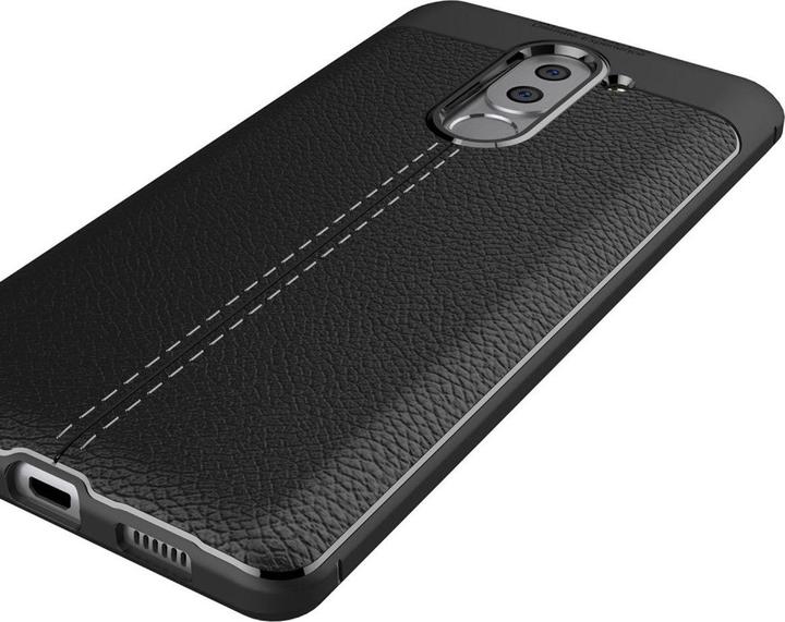 Actual product image König Design Huawei Honor 6X Mobile Case Protection Case Back Cover Silicone Bumper Shell Black (Fee 6X)