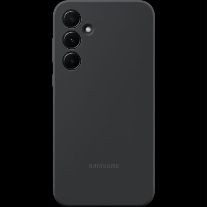 Actual product image Samsung Silicone Case A55 Black (Samsung Galaxy A55)