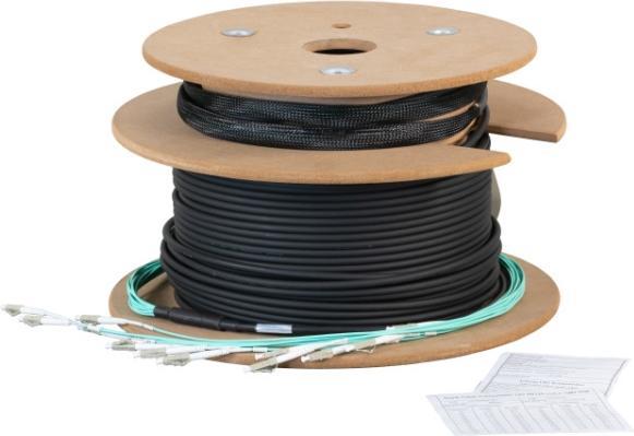 Produktbild EFB Elektronik Trunkkabel U-DQ(ZN)BH 8G 50/125 LC/LC OM3 160m (U/UTP, 160 m)