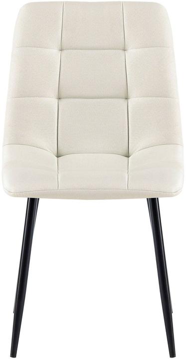 Image du produit Swisshandel24 Set de 4 chaises Antibes Tissu