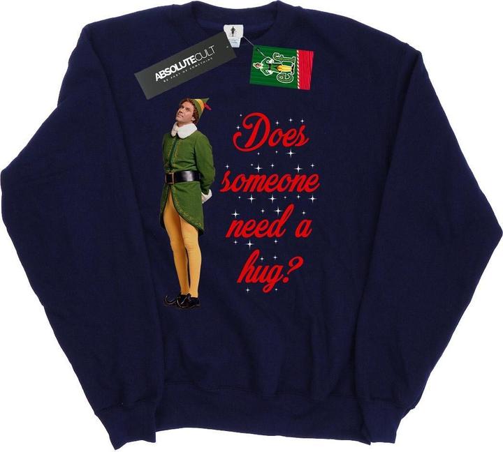 Actual product image Elf Mens Hug Buddy Sweatshirt (XXL)