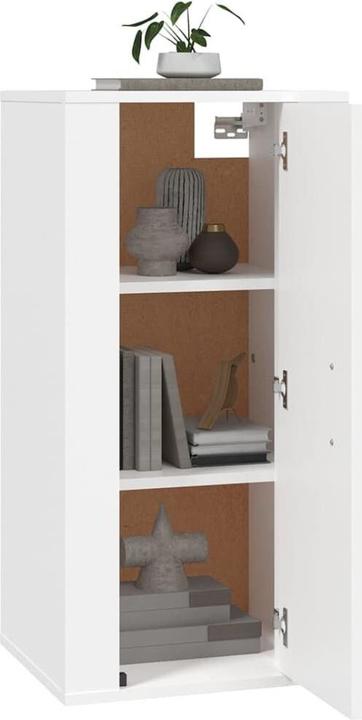 Produktbild VidaXL TV-Wandschrank Weiss 40x34,5x80 cm,Farbe: Weiss,Material