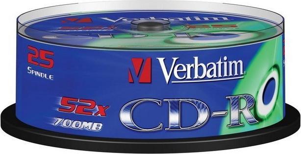 Produktbild Verbatim Cd-R (25 x)