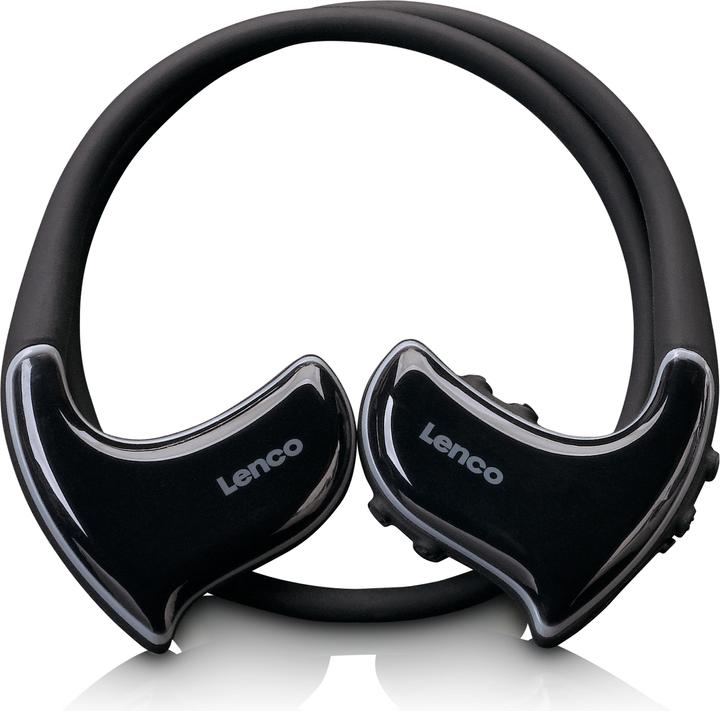 Produktbild Lenco In Ear Stereo Headset BTX 750BK Wasserdichtes Bluetooth® (9 h, Kabelgebunden)