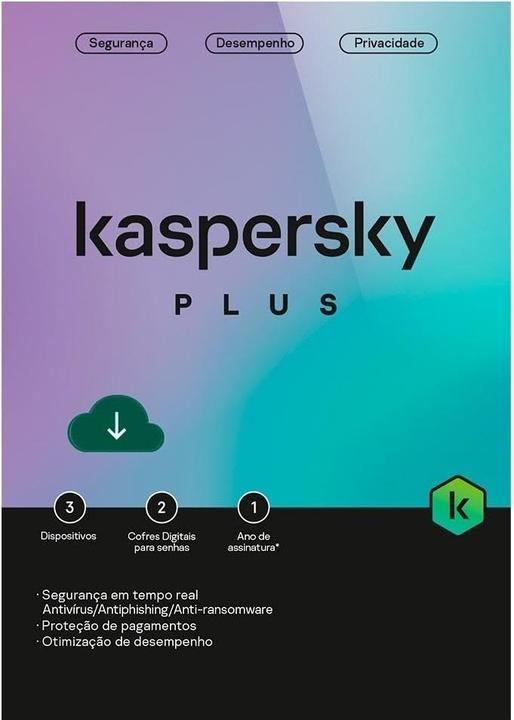 Actual product image Kaspersky Plus (3 User, 1 Devices/Users, 12 months)