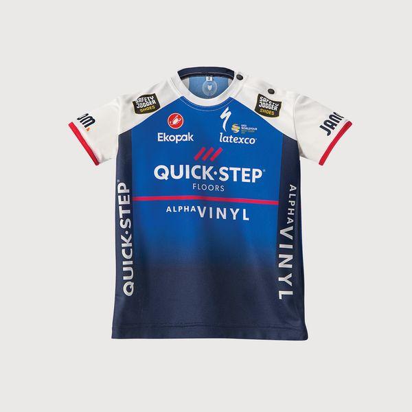 Actual product image Castelli Quick-Step Alpha Vinyl Infant Jersey (92, 98)