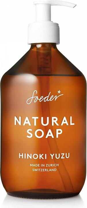 Soeder* Naturseife Hinoki Yuzo (Flüssigseife, 500 ml)