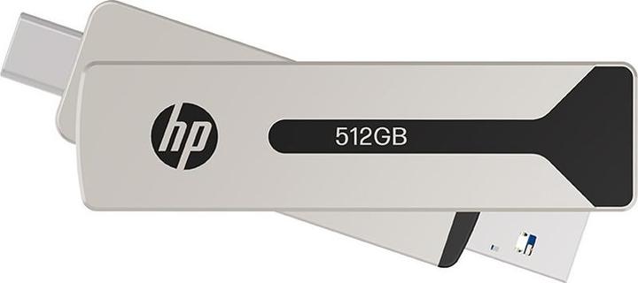 Actual product image PNY USB stick 512GB HP Solid State Grade OTG Type-C 911 Pro (512 GB, USB-C)