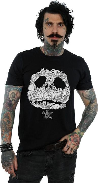 Produktbild Disney Nightmare Before Christmas Jack Skellington JackOLanterns TShirt (M)